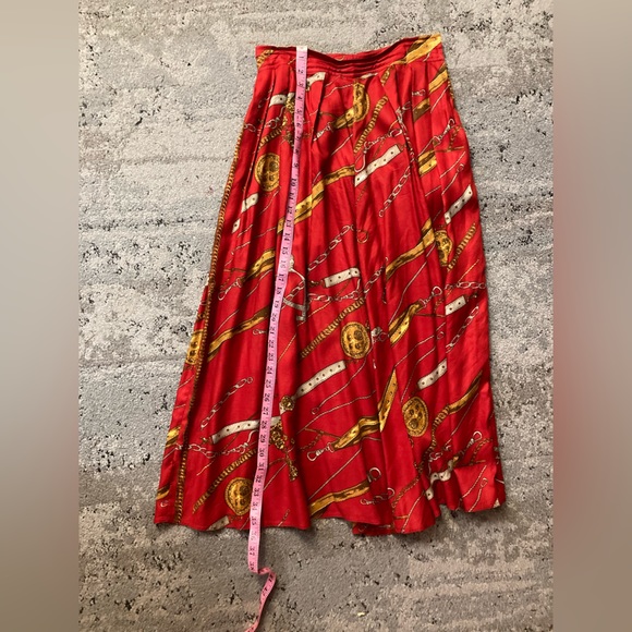 Vintage Equestrian Maxi Skirt - Picture 8 of 9